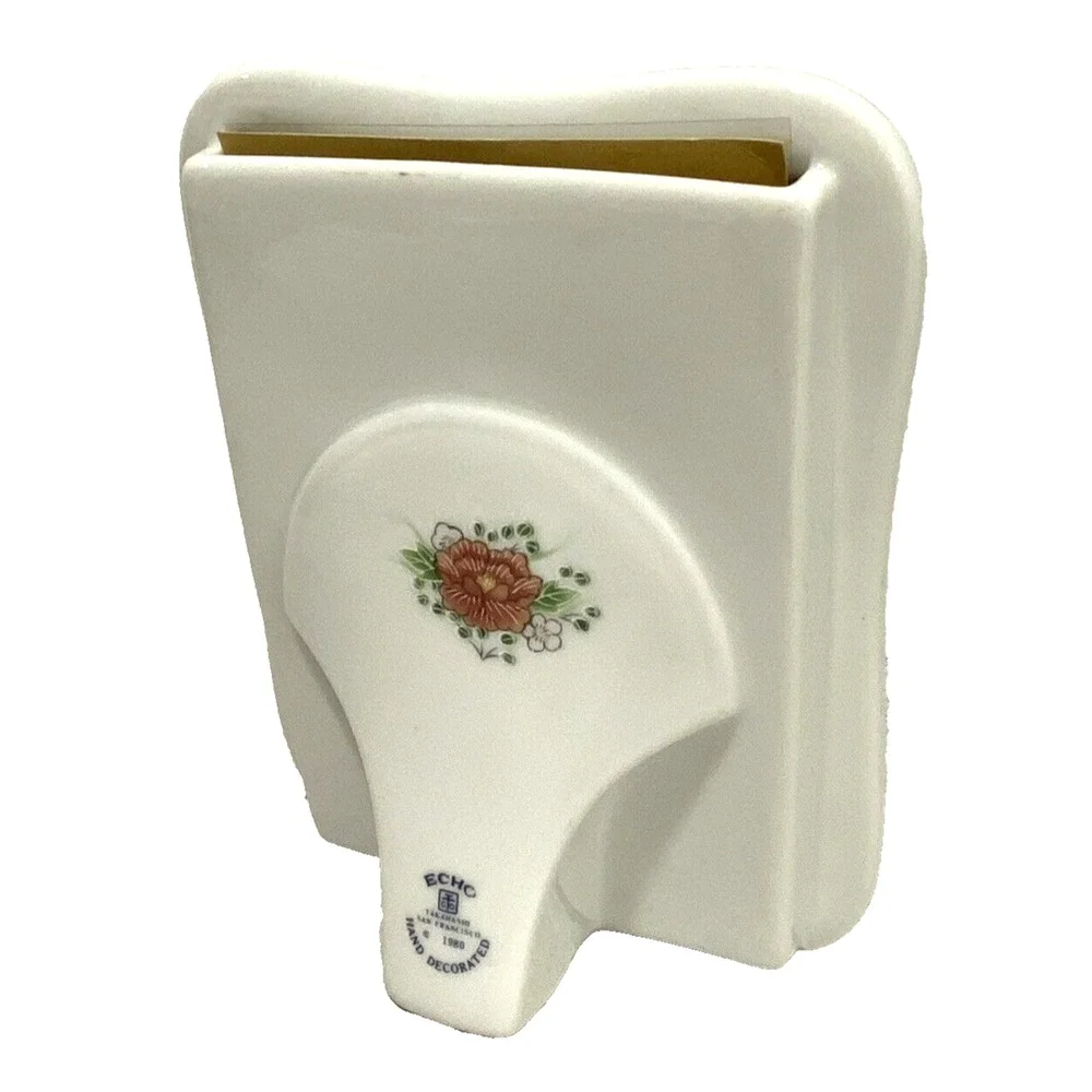 Takahashi ECHO Porcelain Easel Style Photo Frame Picture Holder 3.5